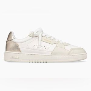 Axel Arigato Dice Low-Top Sneakers White/Gold Size US 9